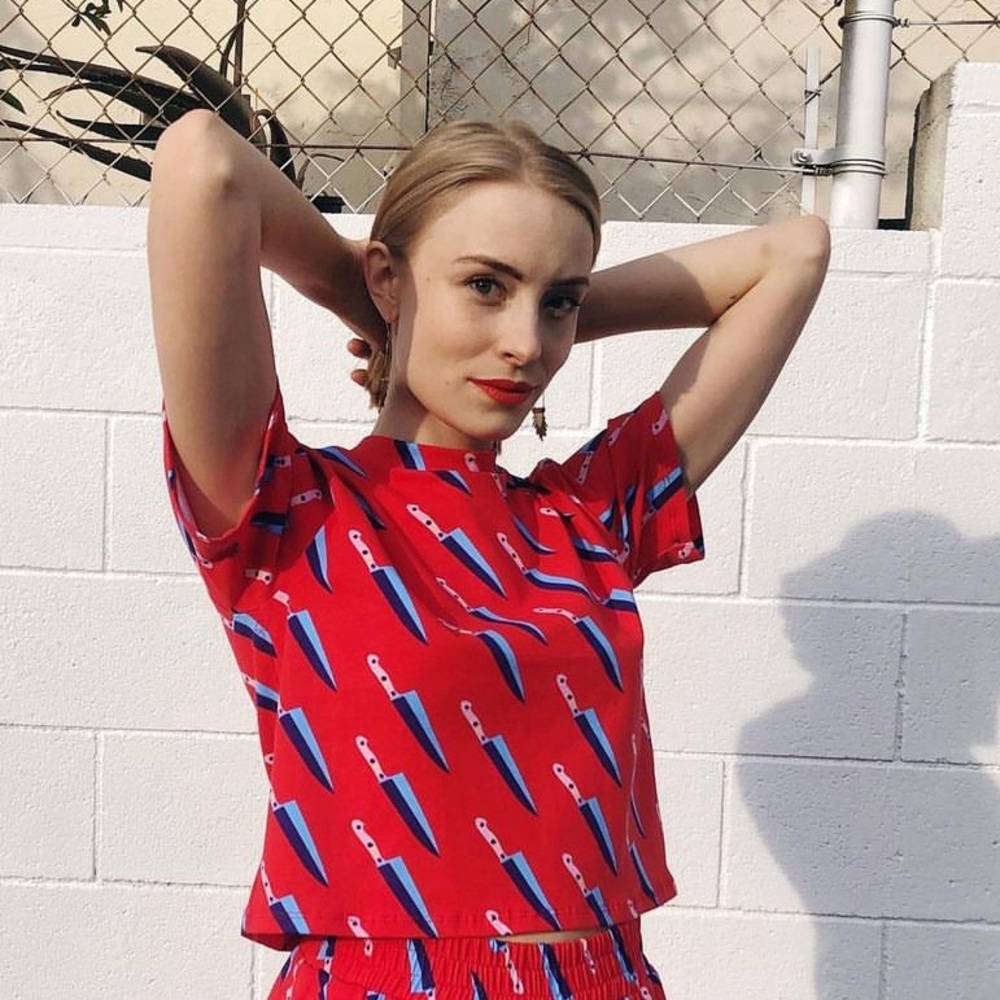 Knives Crop Top
